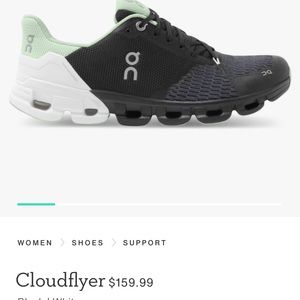 on cloud shoes